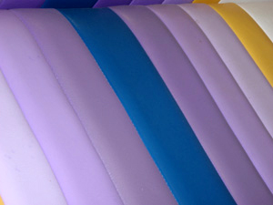 Rainbow vinyl marine sunpad - after